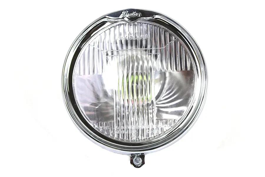 V-Twin Indian Large 6 Volt Headlamp - Fits 1929-1930 Harley Davidson Scout by V-Twin