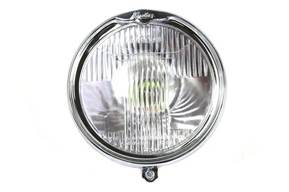 V-Twin Indian Large 6 Volt Headlamp - Fits 1929-1930 Harley Davidson Scout by V-Twin
