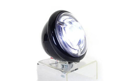Wyatt Gatling 5-3/4 inch Bates Style LED Headlamp with Black Housing by Wyatt Gatling