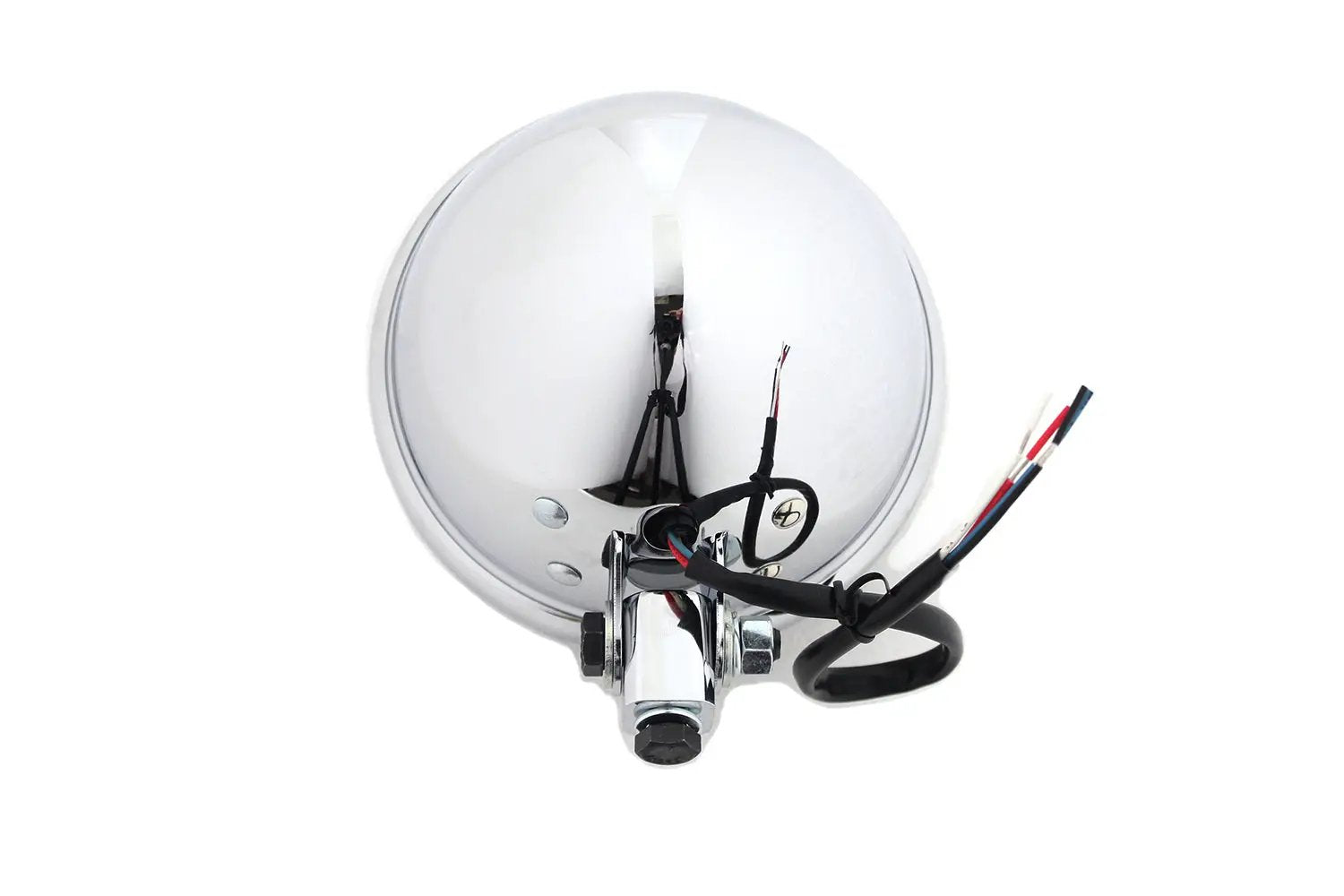 Wyatt Gatling 5-3/4 inch Bates Style LED Headlamp Chrome – Full LED Configuration with 38,000 Lumens by Wyatt Gatling