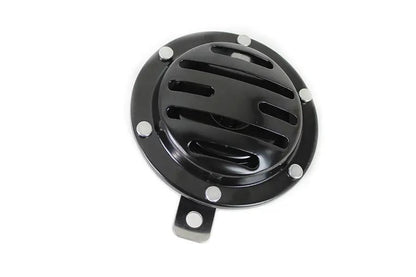 V-Twin Slotted Style 12 Volt Horn Black - 4 Amp, 116 dB Emergency Horn by V-Twin