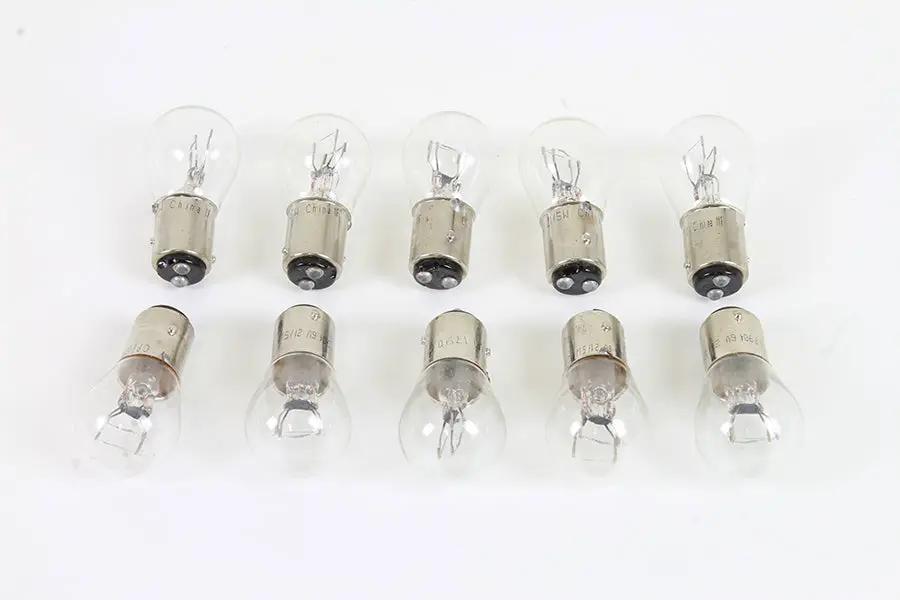 V-Twin 33-1781 Tail Lamp Bulb 6 Volt for Harley Davidson J Models by V-Twin