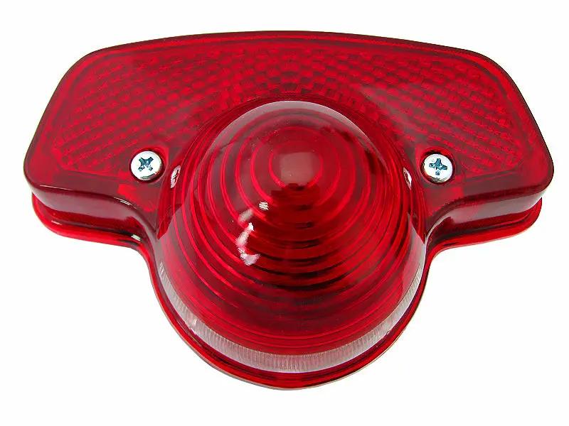V-Twin Beehive Triumph Tail Lamp with Back Plate and Lens for Harley Davidson FL Models by V-Twin