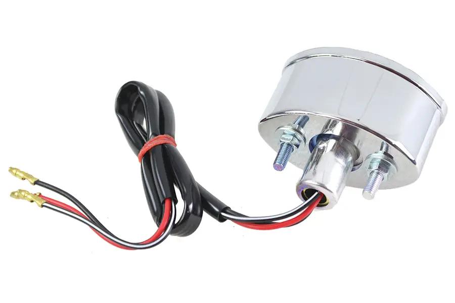 V-Twin Micro Oval Tail Lamp Chrome - Part 71732 by V-Twin