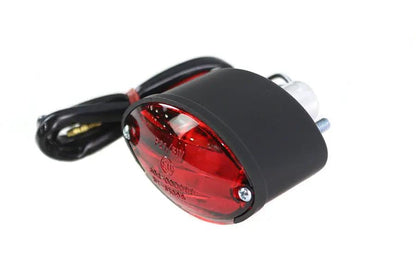 V-Twin Micro Oval Tail Lamp Black - Part No. 71732B by V-Twin