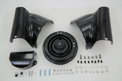 Black Headlamp Cowl Kit by Wyatt Gatling