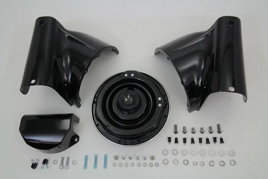 Black Headlamp Cowl Kit by Wyatt Gatling