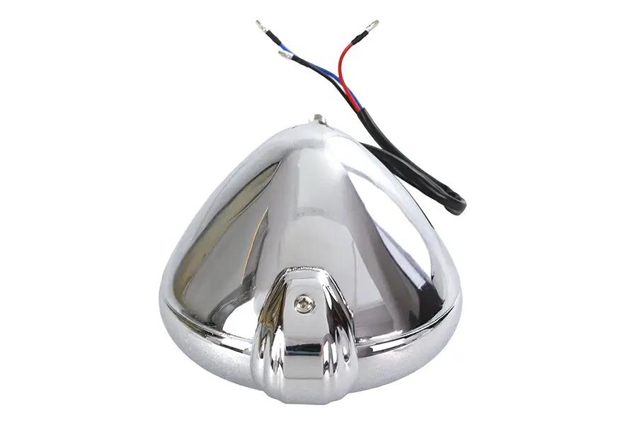 V-Twin 4-1/2 inch Bates Style Headlamp Chrome Part Number 78883AP by V-Twin