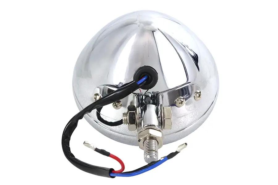 V-Twin 4-1/2 inch Bates Style Headlamp Chrome Part Number 78883AP by V-Twin