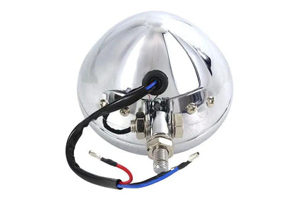 V-Twin 4-1/2 inch Bates Style Headlamp Chrome Part Number 78883AP by V-Twin