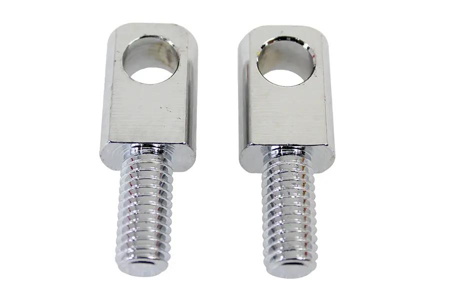 Wyatt Gatling Part 20-0306-C Spotlamp Swivel Set Chrome for Harley Davidson FL and EL Models by Wyatt Gatling