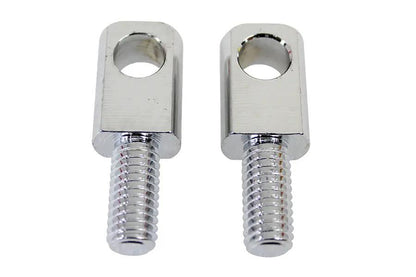 Wyatt Gatling Part 20-0306-C Spotlamp Swivel Set Chrome for Harley Davidson FL and EL Models by Wyatt Gatling