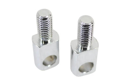 Wyatt Gatling Part 20-0306-C Spotlamp Swivel Set Chrome for Harley Davidson FL and EL Models by Wyatt Gatling