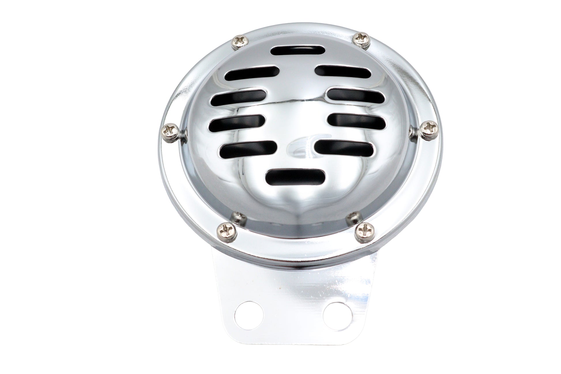 Ultima Universal Single Horn Chrome 12 Volt - Dual Hole Mounting