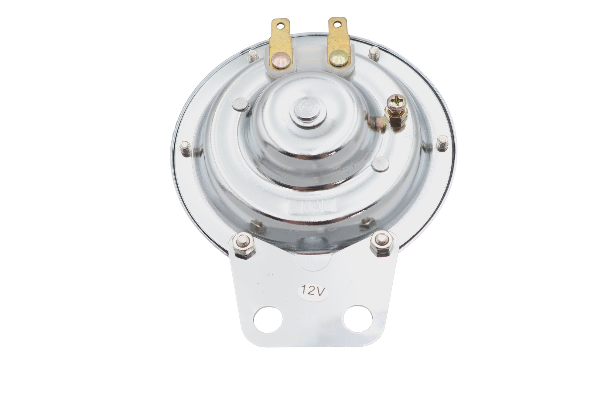 Ultima Universal Single Horn Chrome 12 Volt - Dual Hole Mounting