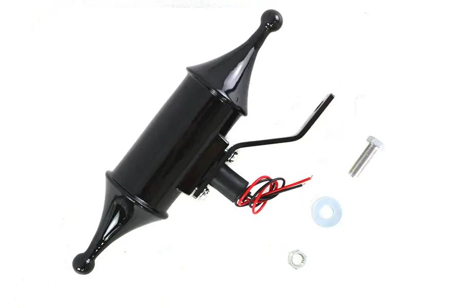 V-Twin Finch Pawn Lamp Black Red Lens with Universal Mounting Bracket by V-Twin
