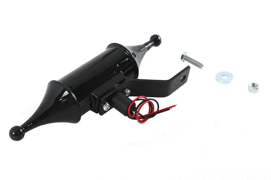 V-Twin Finch Pawn Lamp Black Red Lens with Universal Mounting Bracket by V-Twin