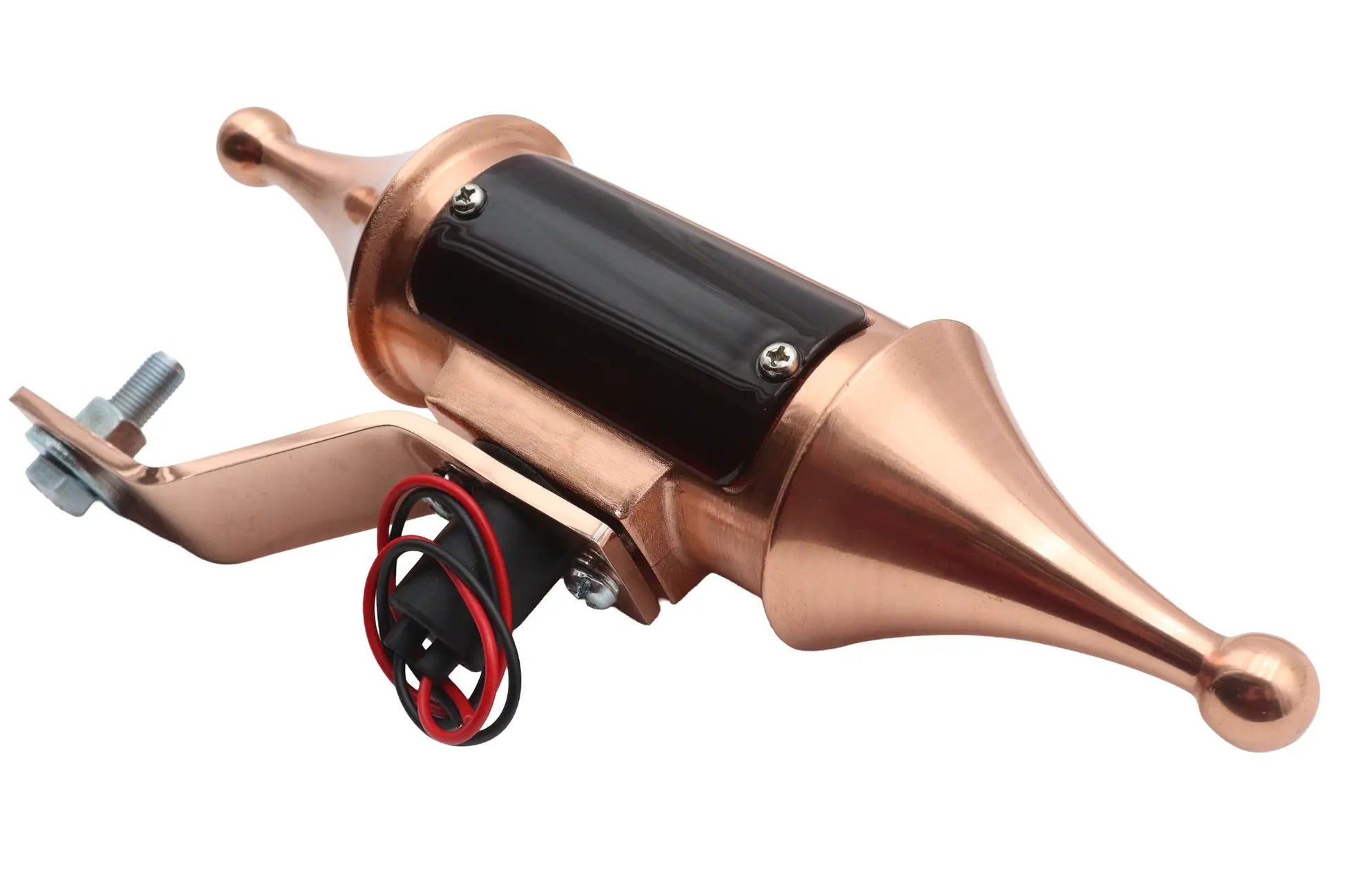 V-Twin Finch Pawn Lamp with Copper Red Lens and Universal Mounting Bracket by V-Twin