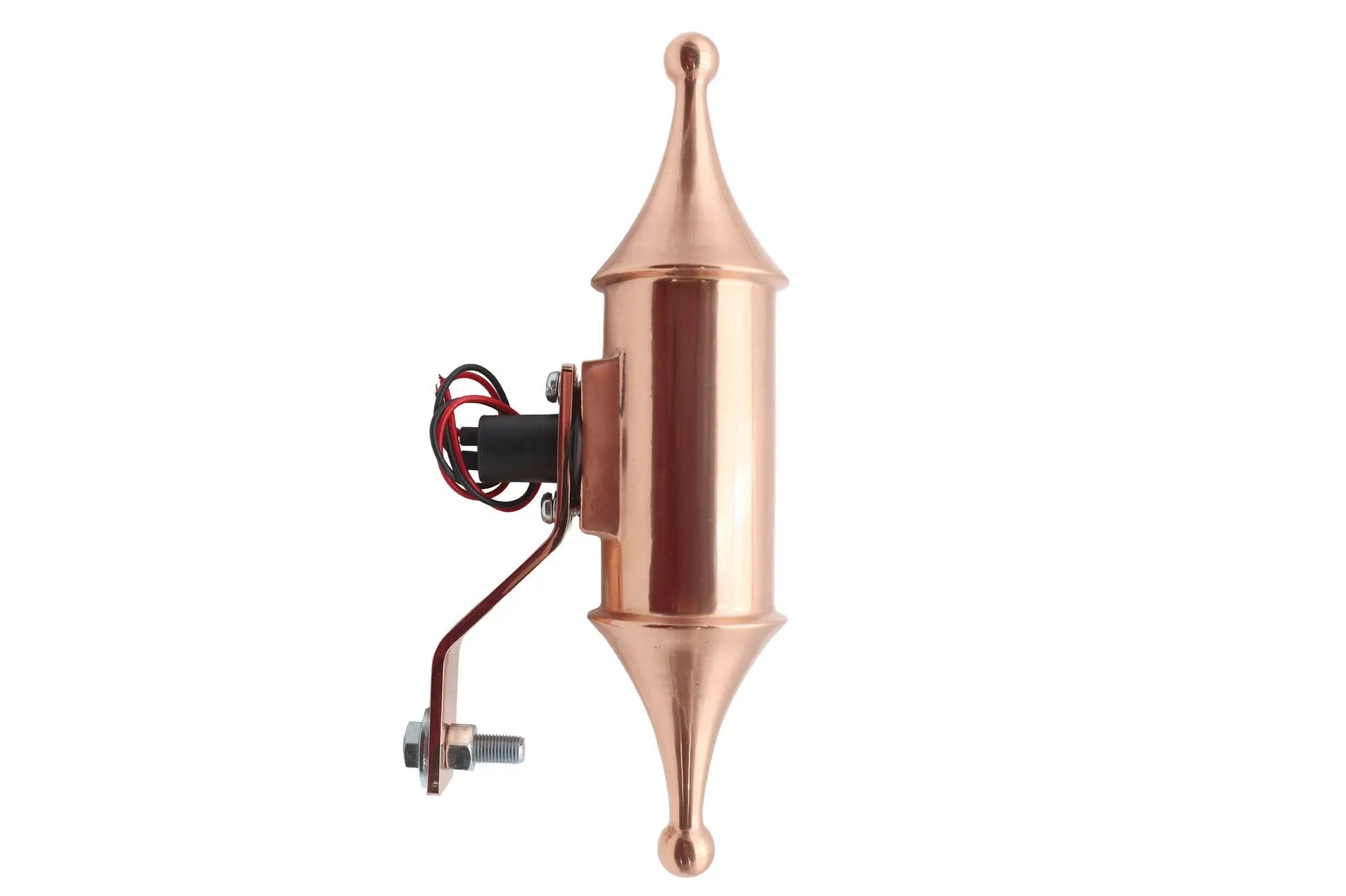 V-Twin Finch Pawn Lamp with Copper Red Lens and Universal Mounting Bracket by V-Twin