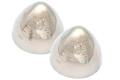 V-Twin 78952CC Bullistic Turn Signal Lenses for Harley Davidson FL - Clear by V-Twin