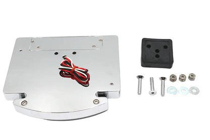 Wyatt Gatling Chrome Billet Fender Mount LED Tail Lamp Slice Type for Harley FX (1973-1982) by Wyatt Gatling