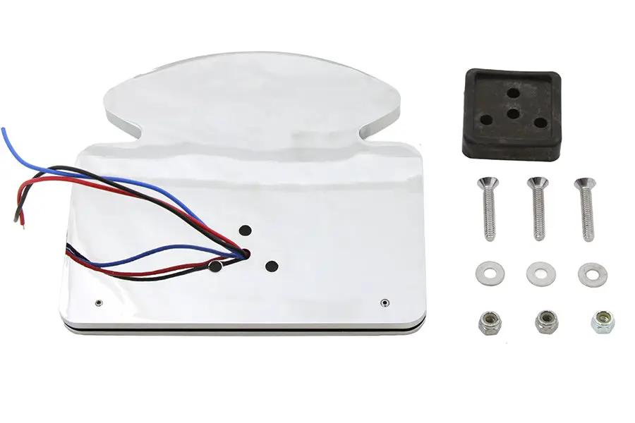 Wyatt Gatling Oval Style LED Tail Lamp Assembly for Harley Davidson FX (1973-1982) by Wyatt Gatling