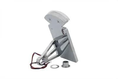 Wyatt Gatling Chrome LED Vertical Tail Lamp Assembly Flat Mounting for Harley Davidson FXST 1984-1993 - Part 76829 by Wyatt Gatling