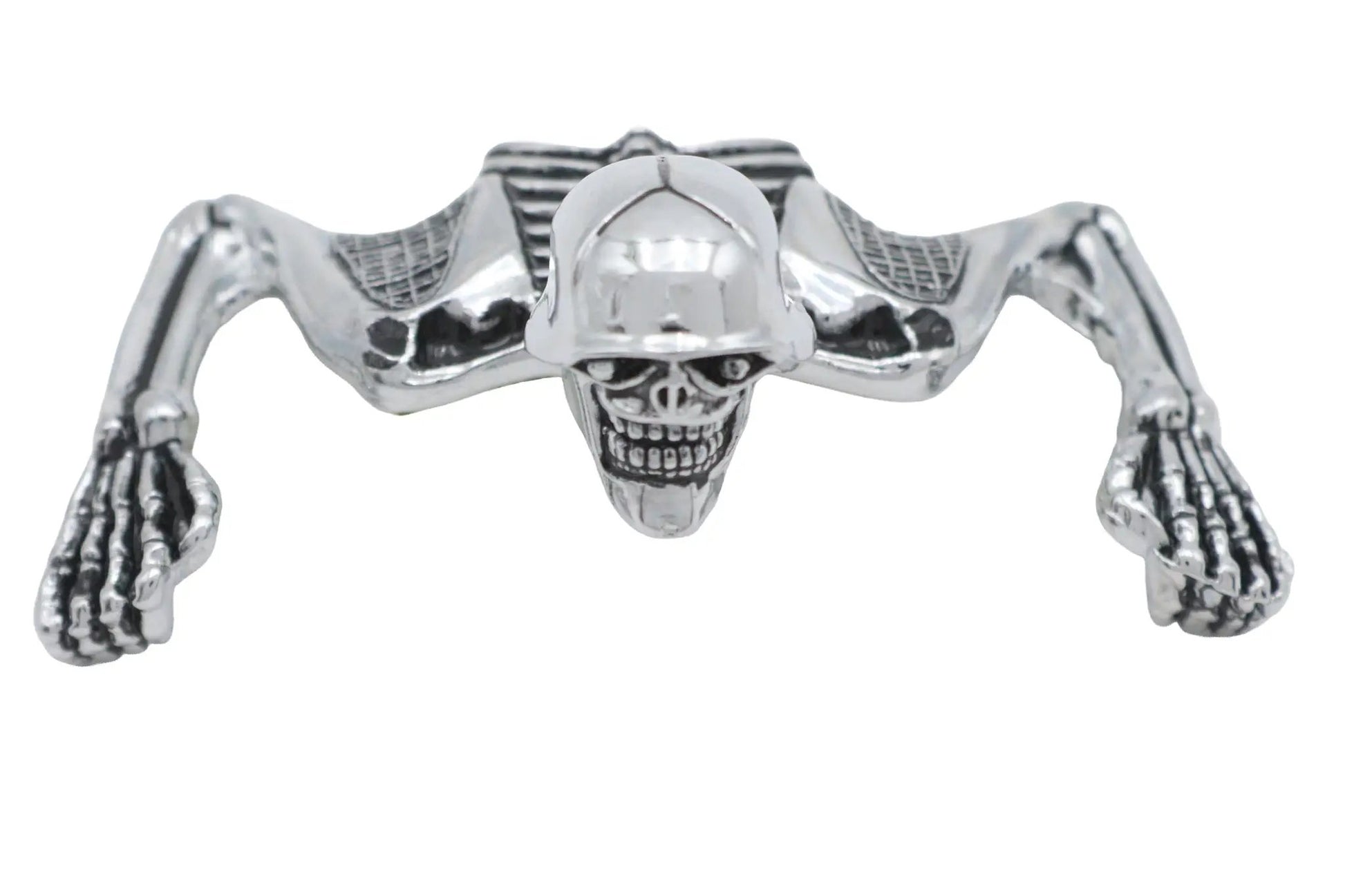 Wyatt Gatling Skull Style Ornament Chrome - Part Number O91-6305-4 by Wyatt Gatling