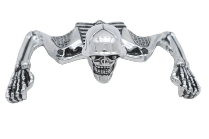 Wyatt Gatling Skull Style Ornament Chrome - Part Number O91-6305-4 by Wyatt Gatling