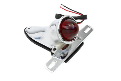 Wyatt Gatling Bates Bobber Tail Lamp Assembly Chrome - Vintage 1940s Style by Wyatt Gatling