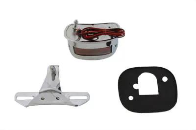 V-Twin Chrome Tail Lamp and Bracket Kit for Harley Davidson FL (1955-1964) by V-Twin