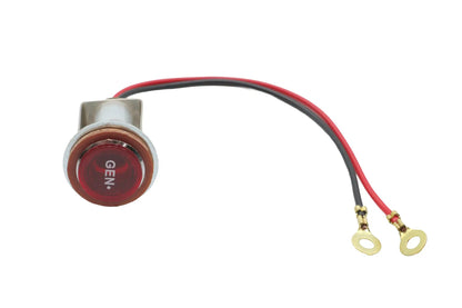Wyatt Gatling Red Generator Indicator Lamp 2 Wire for Harley Davidson FX 1972-1974 by Wyatt Gatling