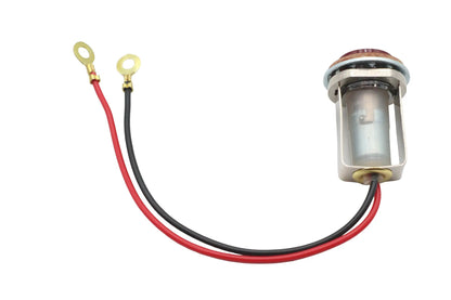 Wyatt Gatling Red Generator Indicator Lamp 2 Wire for Harley Davidson FX 1972-1974 by Wyatt Gatling