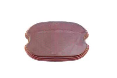Wyatt Gatling Replica Tail Lamp Lens Glass in Red for Harley Davidson XL (1955-1964) by Wyatt Gatling