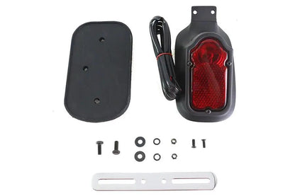 Wyatt Gatling 12-0014B Matte Black Tombstone Style Tail Lamp Assembly by Wyatt Gatling