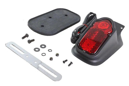 Wyatt Gatling 12-0014B Matte Black Tombstone Style Tail Lamp Assembly by Wyatt Gatling