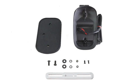 Wyatt Gatling 12-0014B Matte Black Tombstone Style Tail Lamp Assembly by Wyatt Gatling