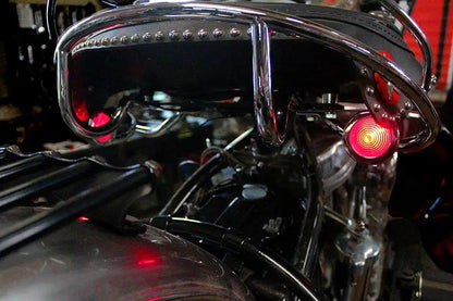 Wyatt Gatling Replica Red Bullet Marker Lamp Set - 2 Pieces for Decorative Use by Wyatt Gatling