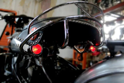 Wyatt Gatling Replica Red Bullet Marker Lamp Set - 2 Pieces for Decorative Use by Wyatt Gatling