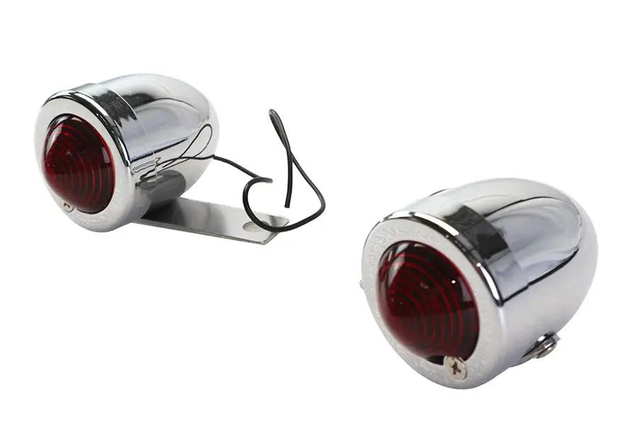 Wyatt Gatling Replica Red Bullet Marker Lamp Set - 2 Pieces for Decorative Use by Wyatt Gatling