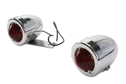 Wyatt Gatling Replica Red Bullet Marker Lamp Set - 2 Pieces for Decorative Use by Wyatt Gatling