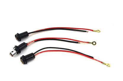 Wyatt Gatling 12-0036-AP Plastic Indicator Lamp Socket Set for Harley Davidson (Fits 1939-1948 Models) by Wyatt Gatling