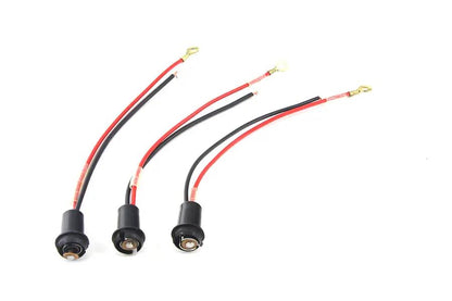 Wyatt Gatling 12-0036-AP Plastic Indicator Lamp Socket Set for Harley Davidson (Fits 1939-1948 Models) by Wyatt Gatling