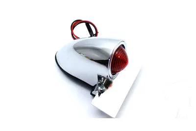Wyatt Gatling Chrome Sparto Style Tail Lamp with Mounting Kit - Model 33-2000 by Wyatt Gatling
