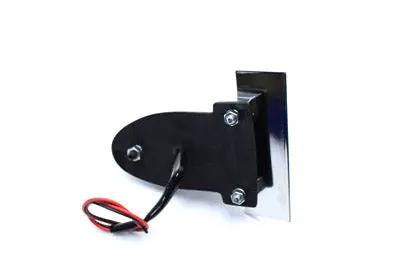 Wyatt Gatling Chrome Sparto Style Tail Lamp with Mounting Kit - Model 33-2000 by Wyatt Gatling