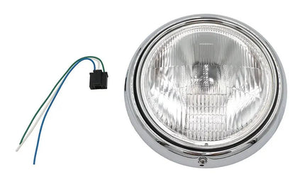 Wyatt Gatling 7 Inch H-4 Headlamp Unit for Harley Davidson FL Models by Wyatt Gatling