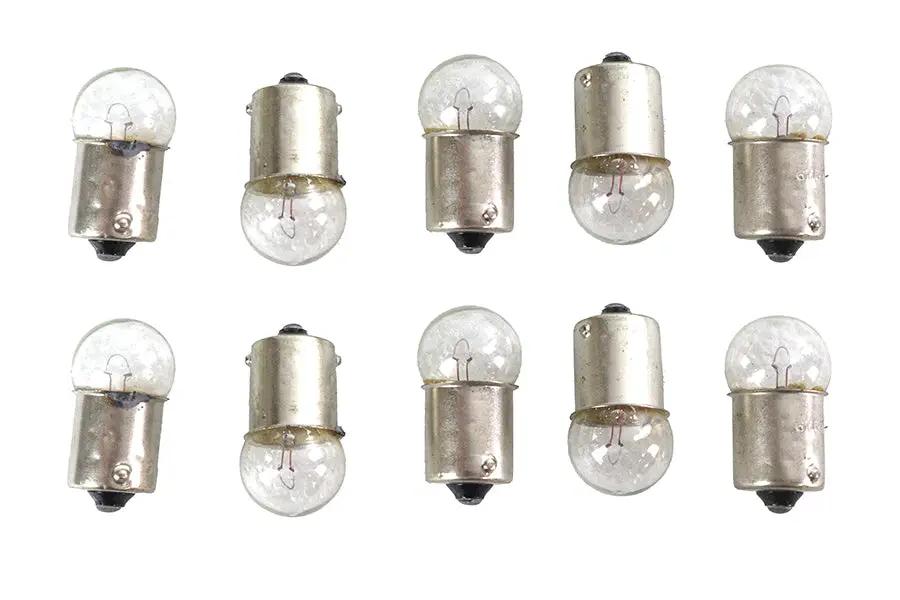 Wyatt Gatling AT-2113 6 Volt Mini Bulb for Early 1963 Harley Dash and Front Fender by Wyatt Gatling