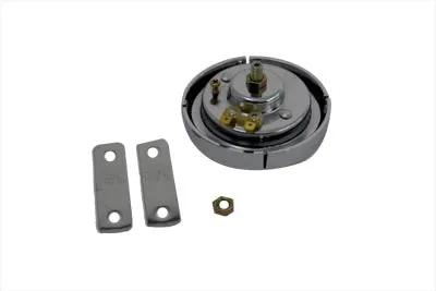 Wyatt Gatling Universal Electric Horn Chrome 12 Volt - Model 72815 by Wyatt Gatling