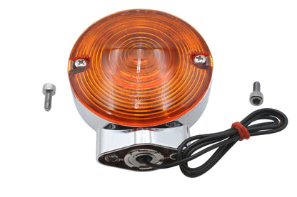 Wyatt Gatling 12-6030DAA Chrome Turn Signal for Harley Davidson FLT - Front & Rear by Wyatt Gatling