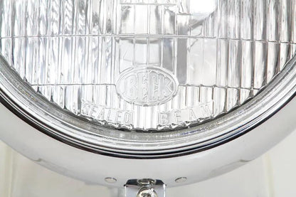 Wyatt Gatling 7 Inch Headlamp Assembly Chrome for Harley Davidson FLST Models by Wyatt Gatling